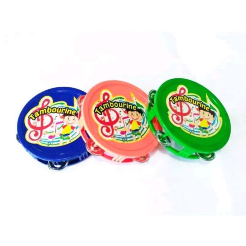 mainan alat musik Tamborin