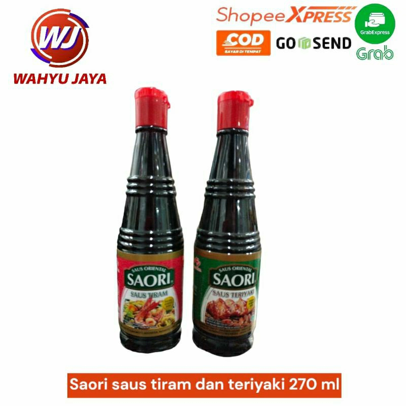 

Saori saus tiram dan teriyaki 275 ml