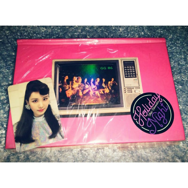 READY STOCK  (ALBUM ONLY NO PC) OFFICIAL SNSD GIRLS' GENERATION HOLIDAY NIGHT (ALL NIGHT VER.)