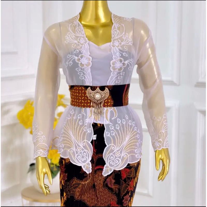 WKB || Kebaya jadi bordir motif merak || kebaya jadi bordir terbaru || kebaya jadi bordir tangan pan