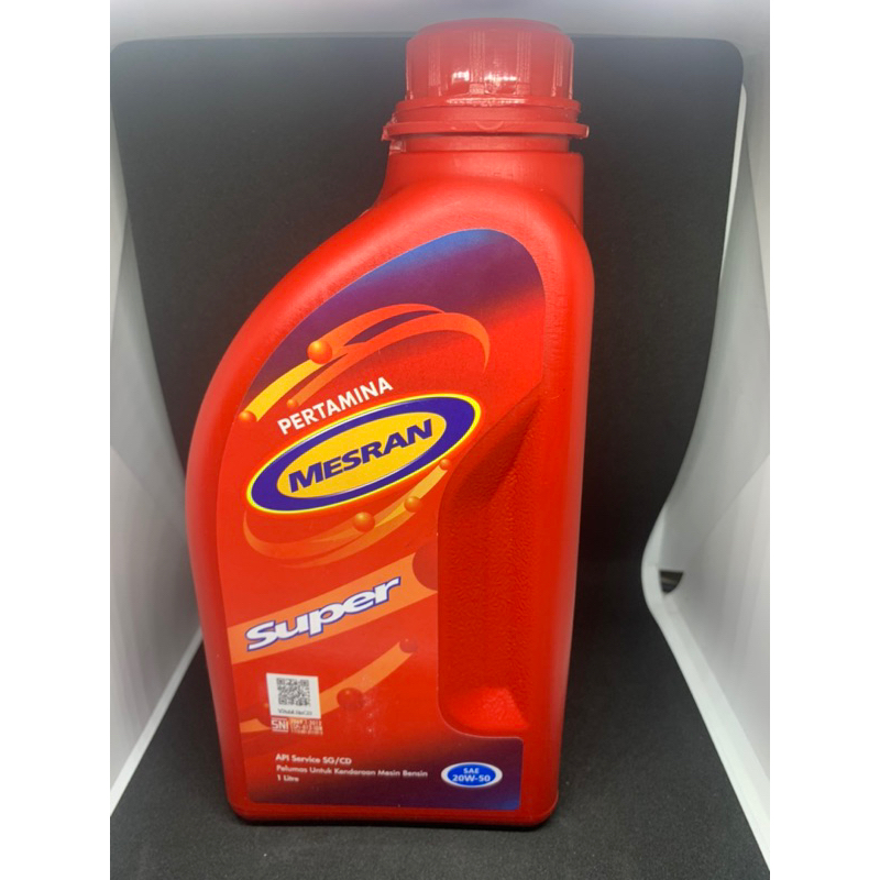 oli mesran super 1liter perbotol