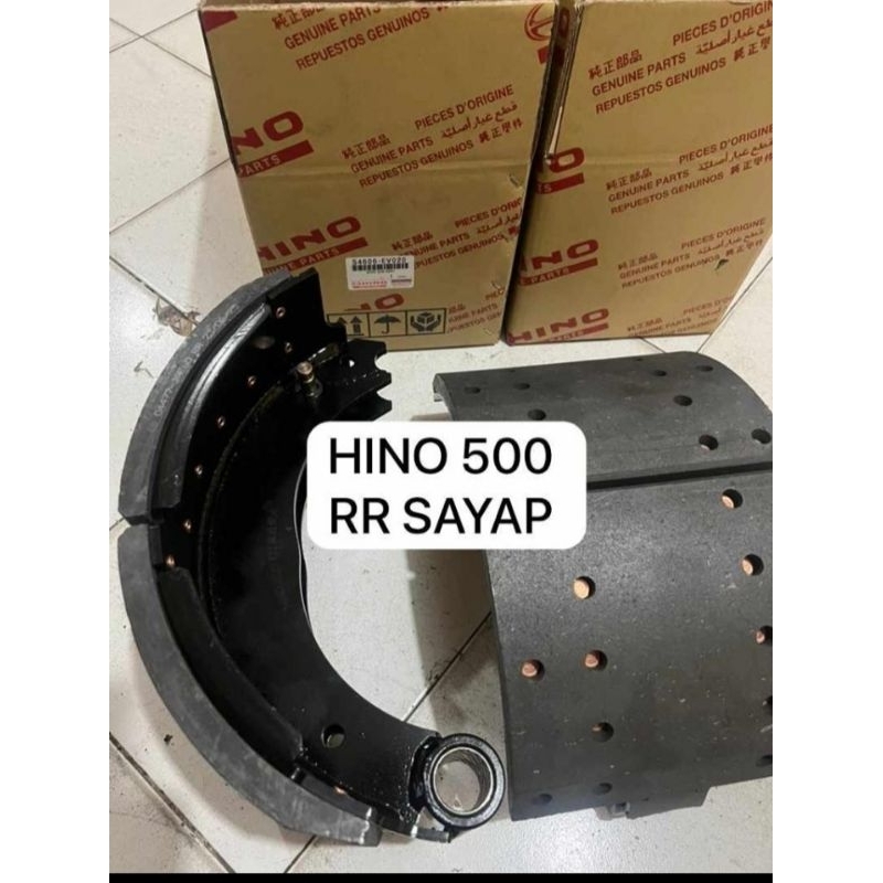 SEPATU REM BELAKANG HINO 500 S4606-EV020 MODEL SAYAP OEM HARGA PER PCS