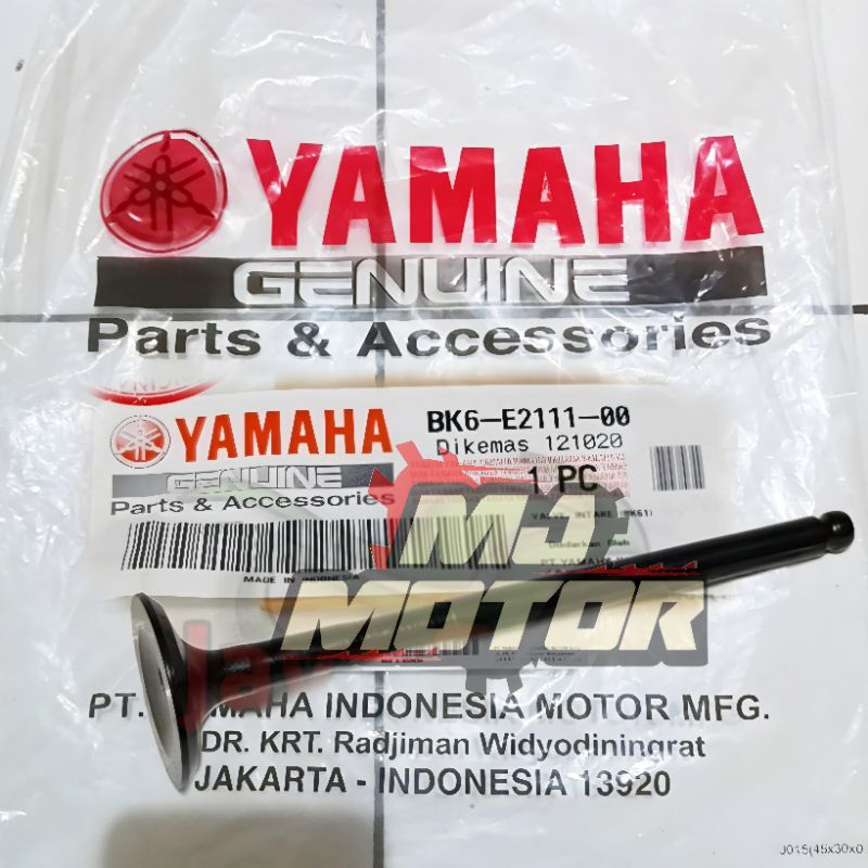 KLEP INTAKE HISAP R15 VVA V3 - NEW NMAX 2020 ORI YAMAHA B6H