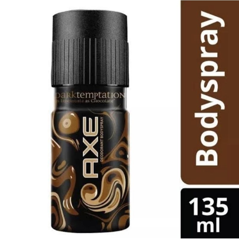 AXE Deodorant Body Spray dark temptation 135ml Axe coklat