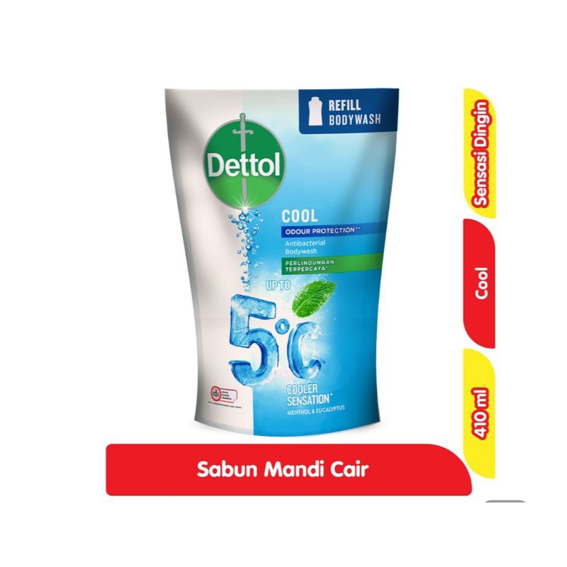Dettol Sabun Mandi Cair Cool 410ml