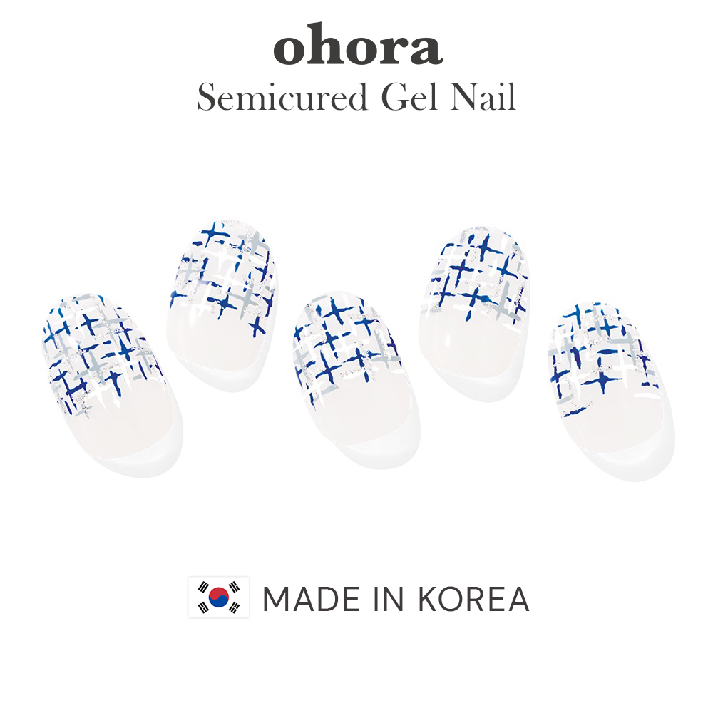 Ohora Tweedy - Semicured Gel Nail Art