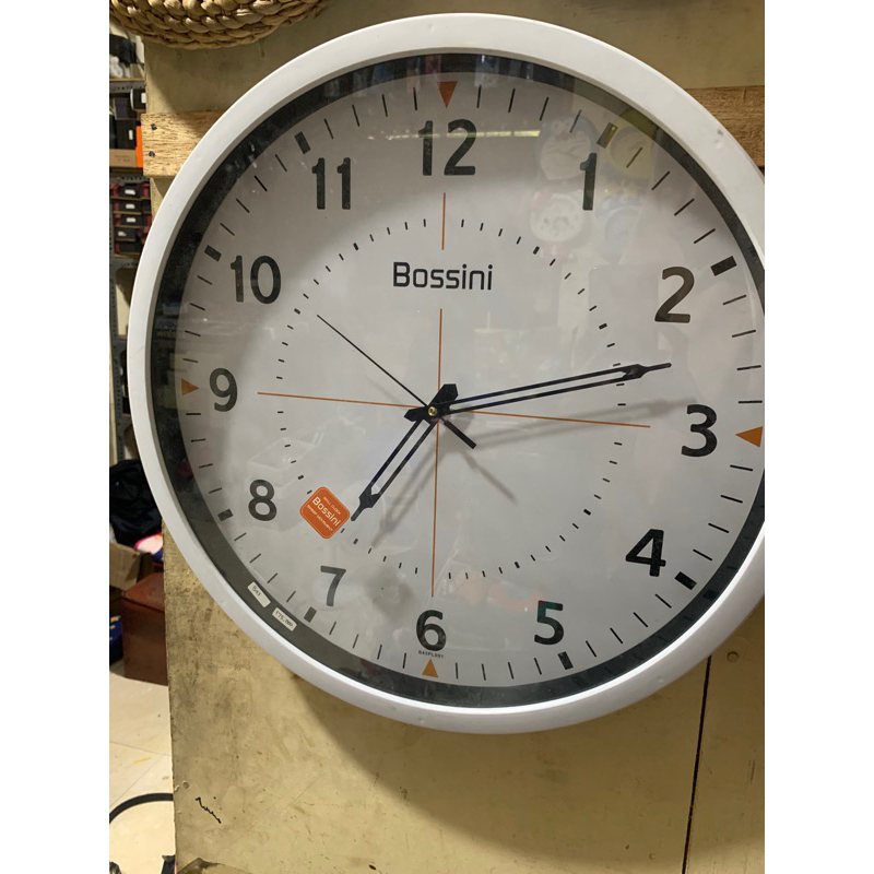 jam dinding polos diameter 45 cm