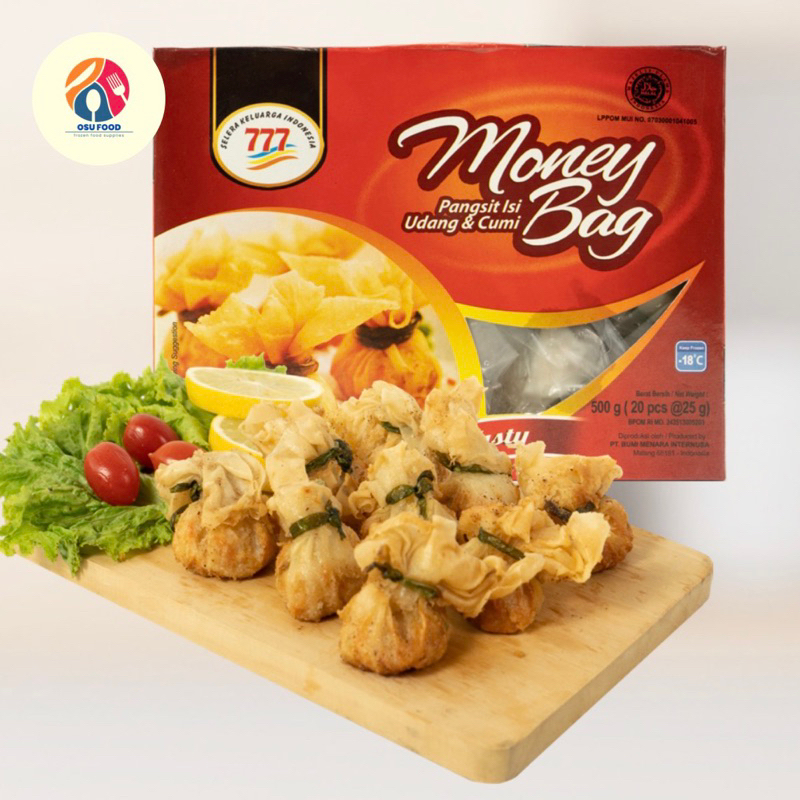 Money Bag Pangsit Udang Cumi Goreng Frozen