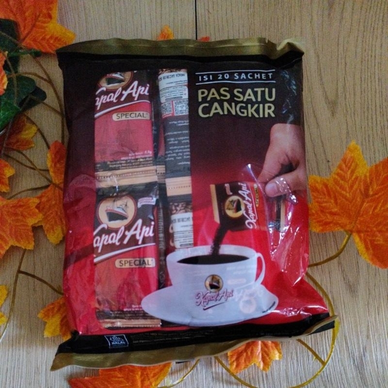 

Kapal api sachet (20 sachet x @6,5gr)