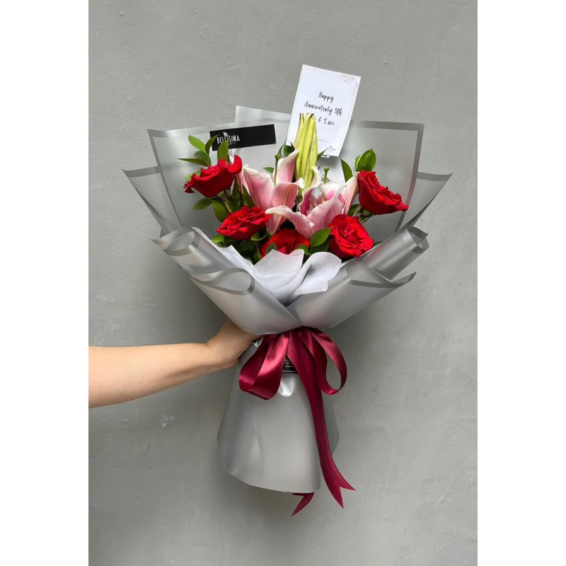 FRESH charming lily - bellisima florist bogor