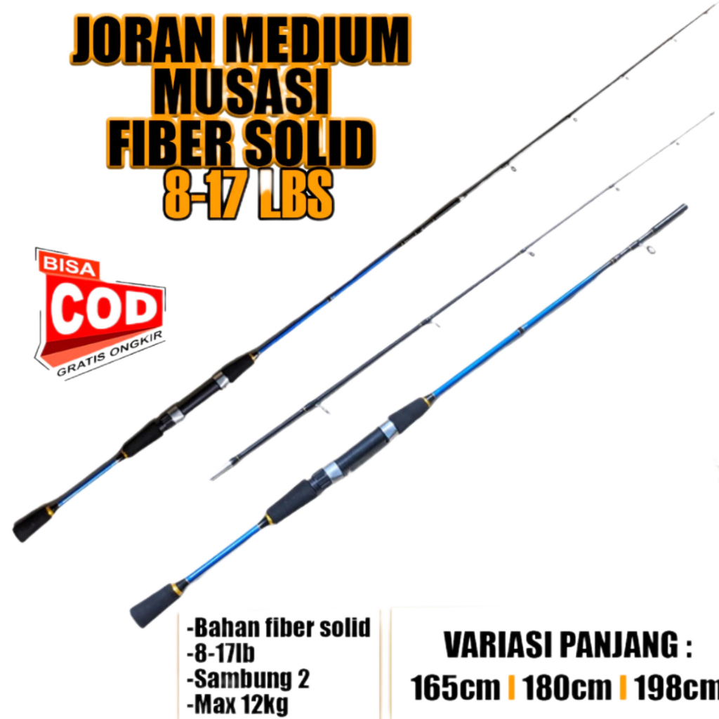 JORAN PANCING MEDIUM MUSASI FIBER SOLID 8-17LB