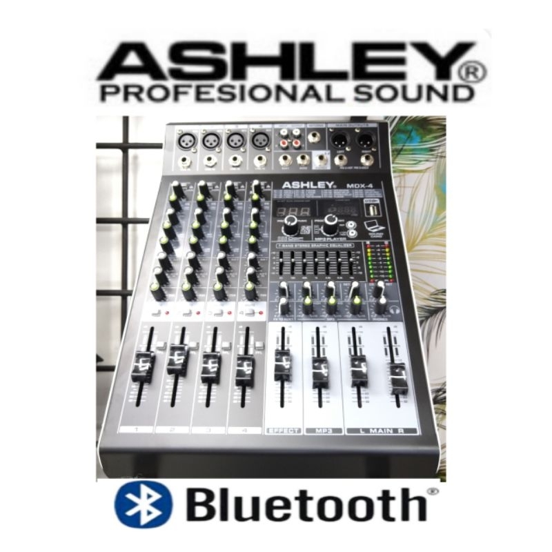 mixer Ashley MDX 4 mixer audio 4 channel USB bluetooth 256 DSP original garansi.