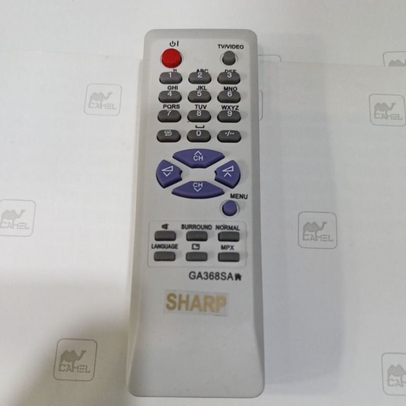 remote TV Sharp tabung