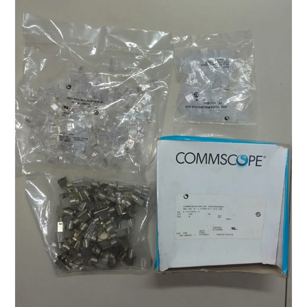 Connector rj45 AMP comscope original cat6e