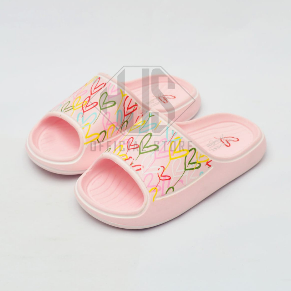 Sandal Slop Wanita Sendal Skechers Wanita Terbaru Sandal Cewek Selop Love Sendal Slide Cewek Kekinia