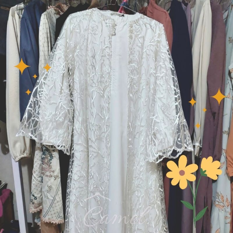 Gaun Pengantin Gaun Akad Gaun Wanita Baju Akad Muslimah Gamis Putih Wedding Dress Gaun Akad Simpel G