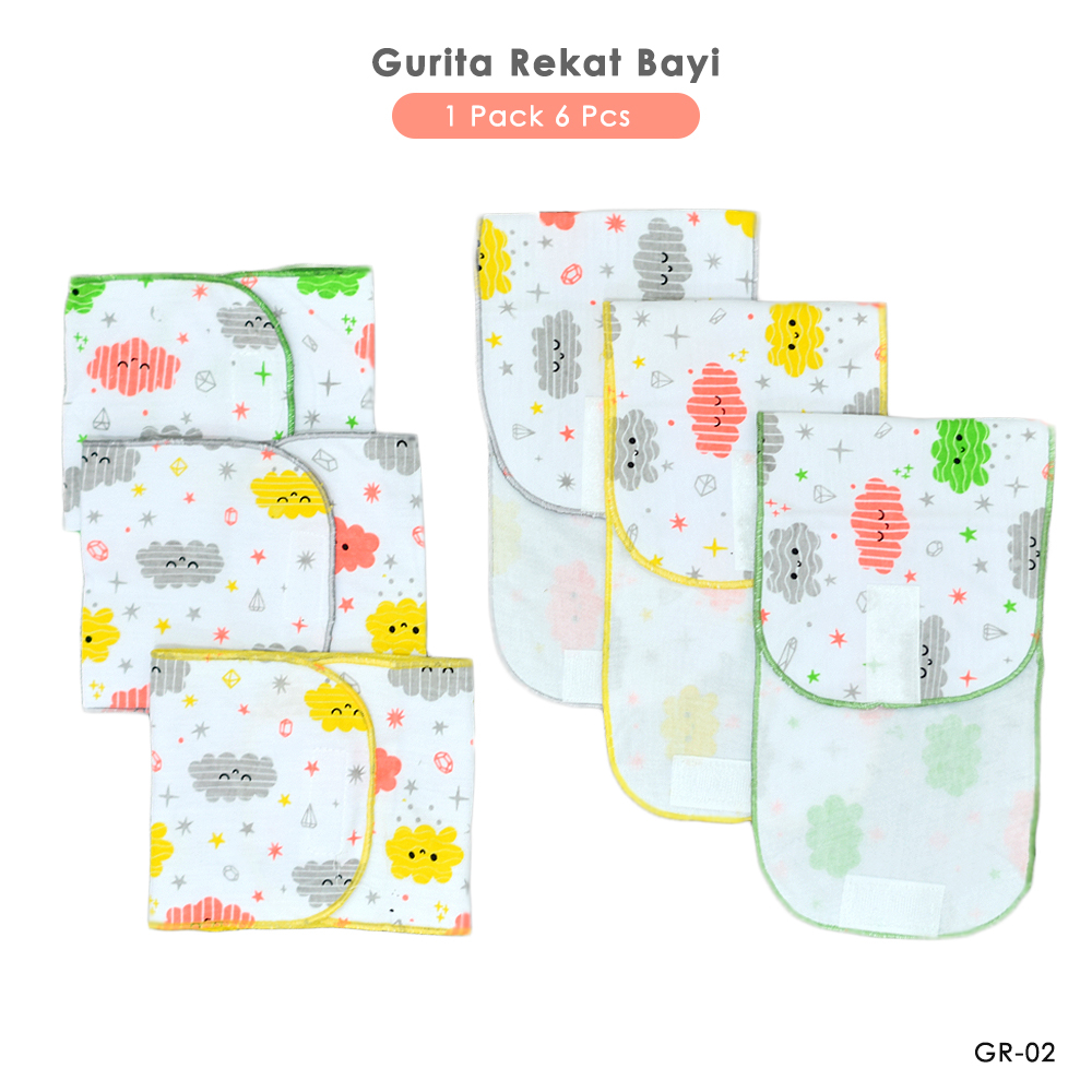 PILIH MOTIF BABY LEON GURITA INSTAN REKAT BAYI GR-02 Gurita tali baju bayi newborn tali ibu mama sel