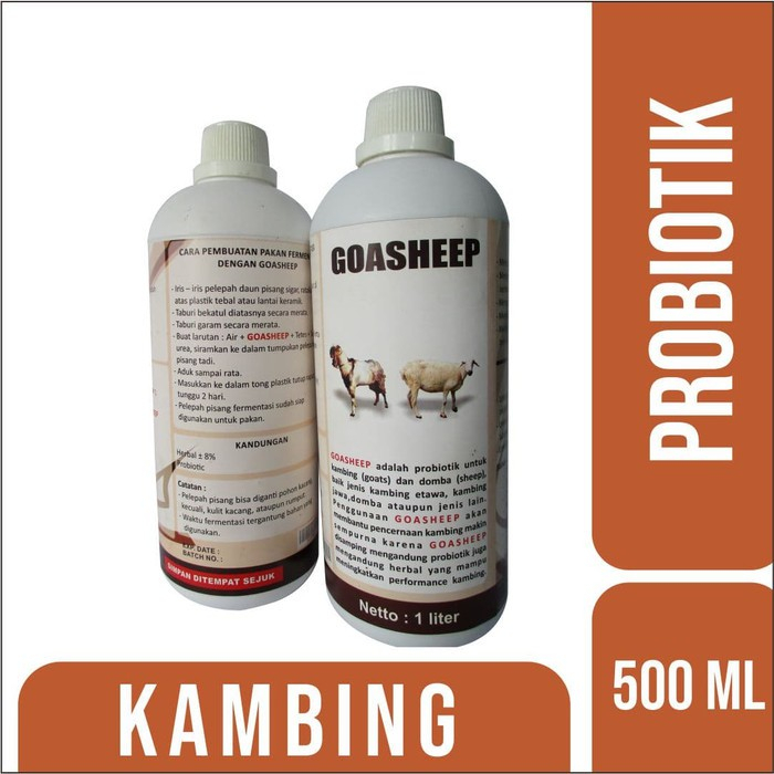 

Probiotik Penggemuk Kambing dan Domba “Goasheep”