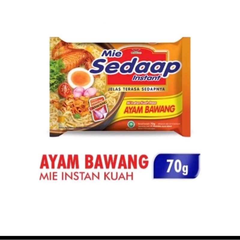 

mie sedap ayam bawang