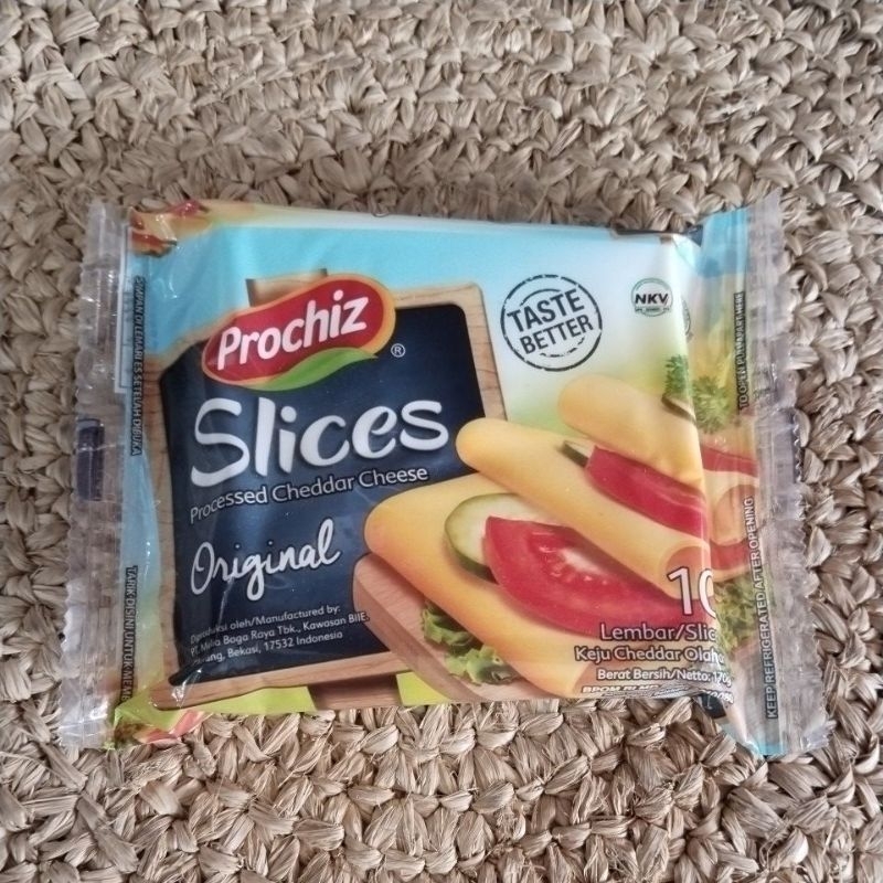 

prochiz chedar slice original isi 10 lembar