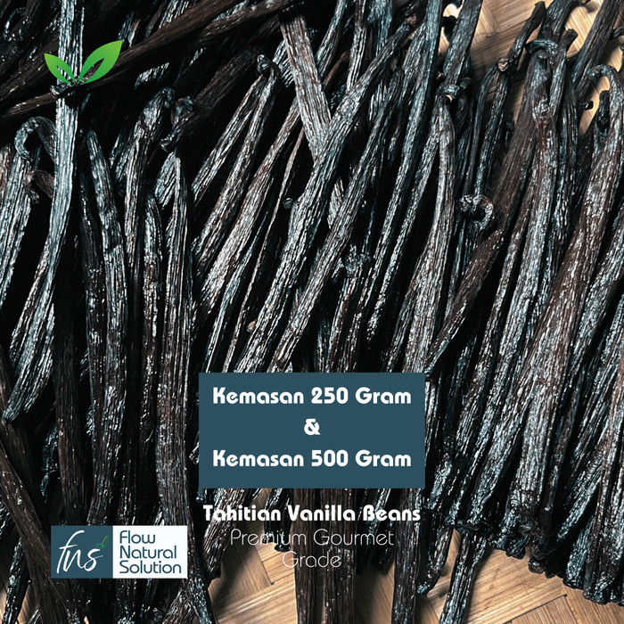 

Vanilla Bean Tahitian Gourmet Premium 250 Gram Dan 500 Gram