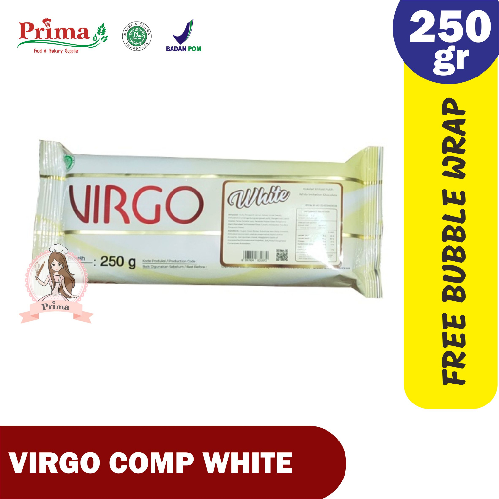 

coklat compound - virgo white compound 250gr