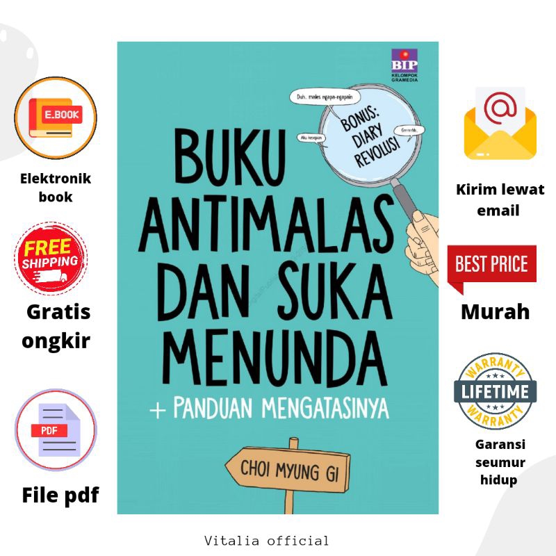 

buku anti malas dan suka menunda