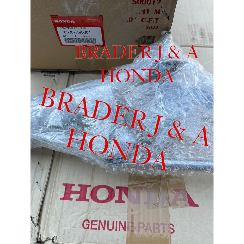 LINK WIPER PENGERAK ARM KACA DEPAN NON MOTOR CRV GEN 4 RM1 RM3 PRESTIGE 2013 2014 2015 2016 2017 HON