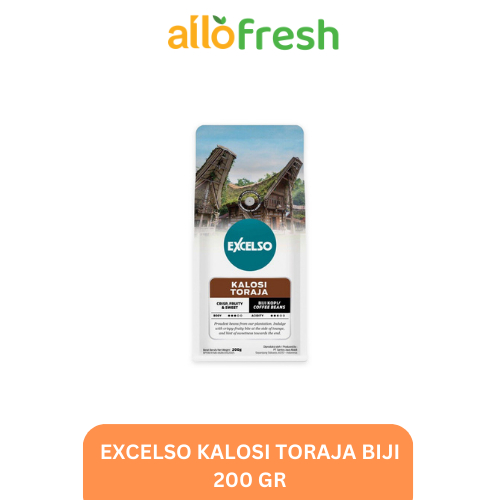 

Excelso Kalosi Toraja Biji 200 gr