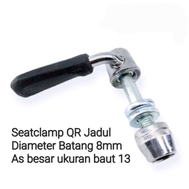 Seatpin QR Seatclamp Sepeda Jadul Vintage Federal Mtb Minion Minitrex