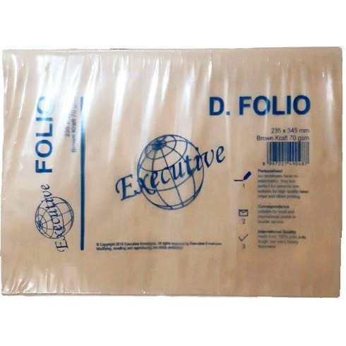 

Amplop executive folio harga grosir (Pedagang)