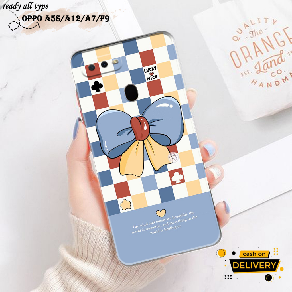 Case Hp Oppo A5S - Oppo A12 - Oppo A7 - Oppo A11K - justyce.id - Casing Motif - Hardcase Softcase - 