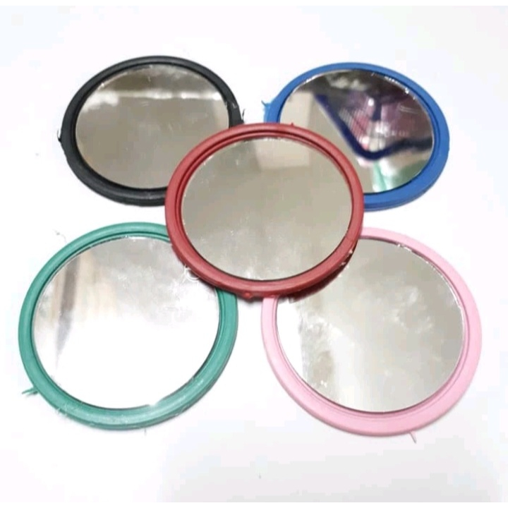 CERMIN MINI BULAT POLOS