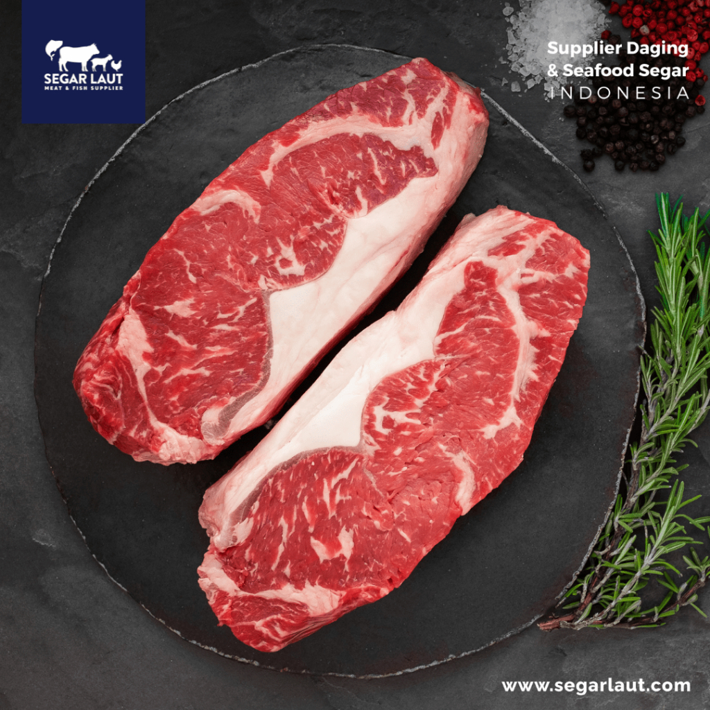 

US Black Angus Sirloin / Striploin Beef Steak