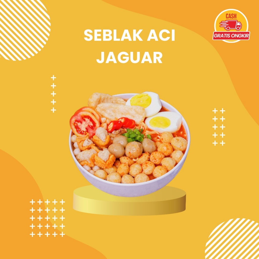 

SEBLAK ACI INSTANT JAGUAR / BASO ACI / CUANKI LIDAH / CUANKI TAHU / PEDAS GURIH