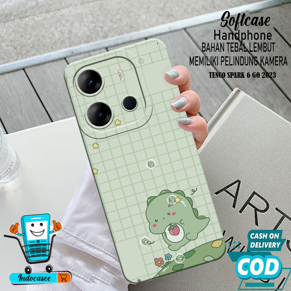Case Hp Tecno Spark 6 Go 2023- Softcase Tecno Spark 6 Go 2023- Casing Tecno Spark 6 Go 2023 - Kesing
