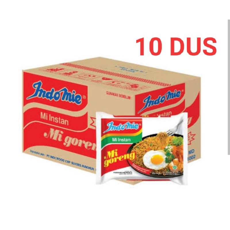 

10 DUS INDOMIE GORENG