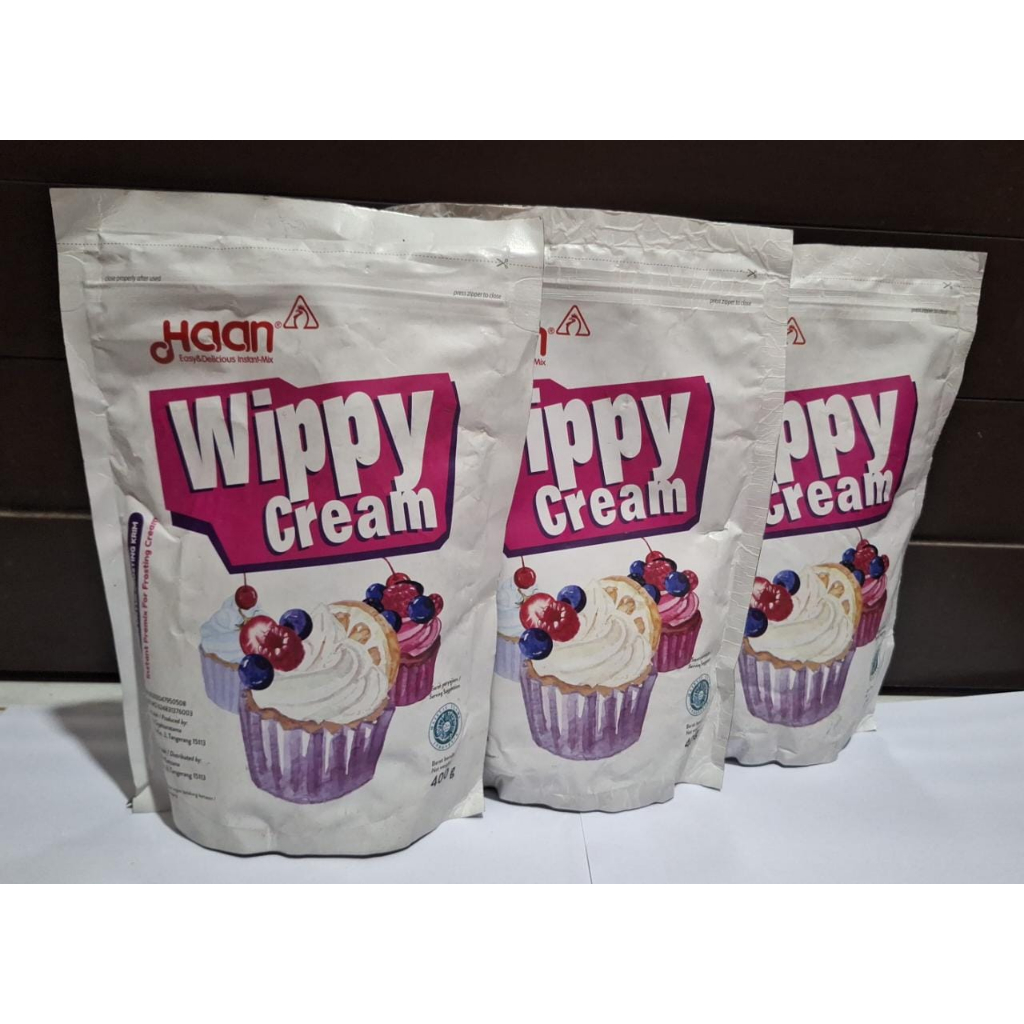 

HAAN WIPPY CREAM 400gr & 200gr // WHIPPED CREAM