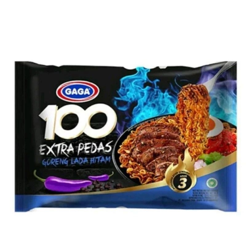 

Mie GAGA 100 Goreng Lada Hitam x 5 pcs