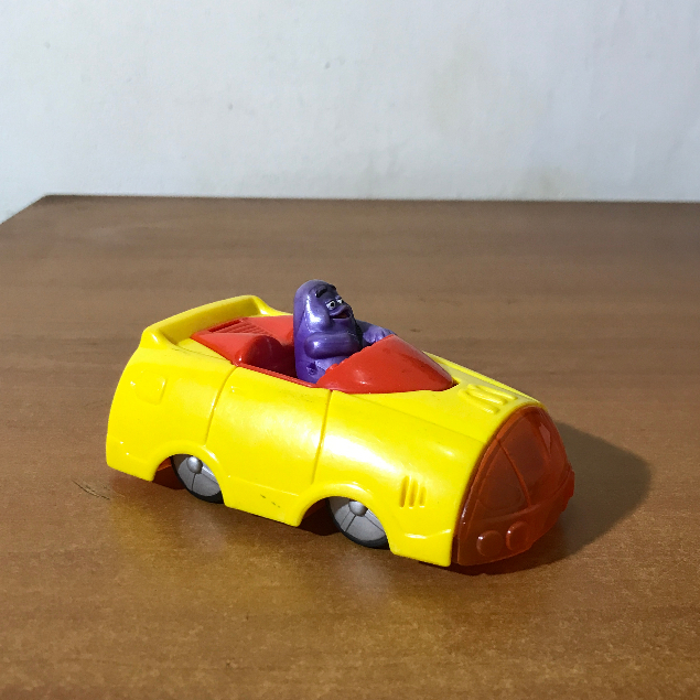 Action Figure Mobil Mobilan Happy Meal Maskot Mcdonald's - Mainan Bekas Vintage
