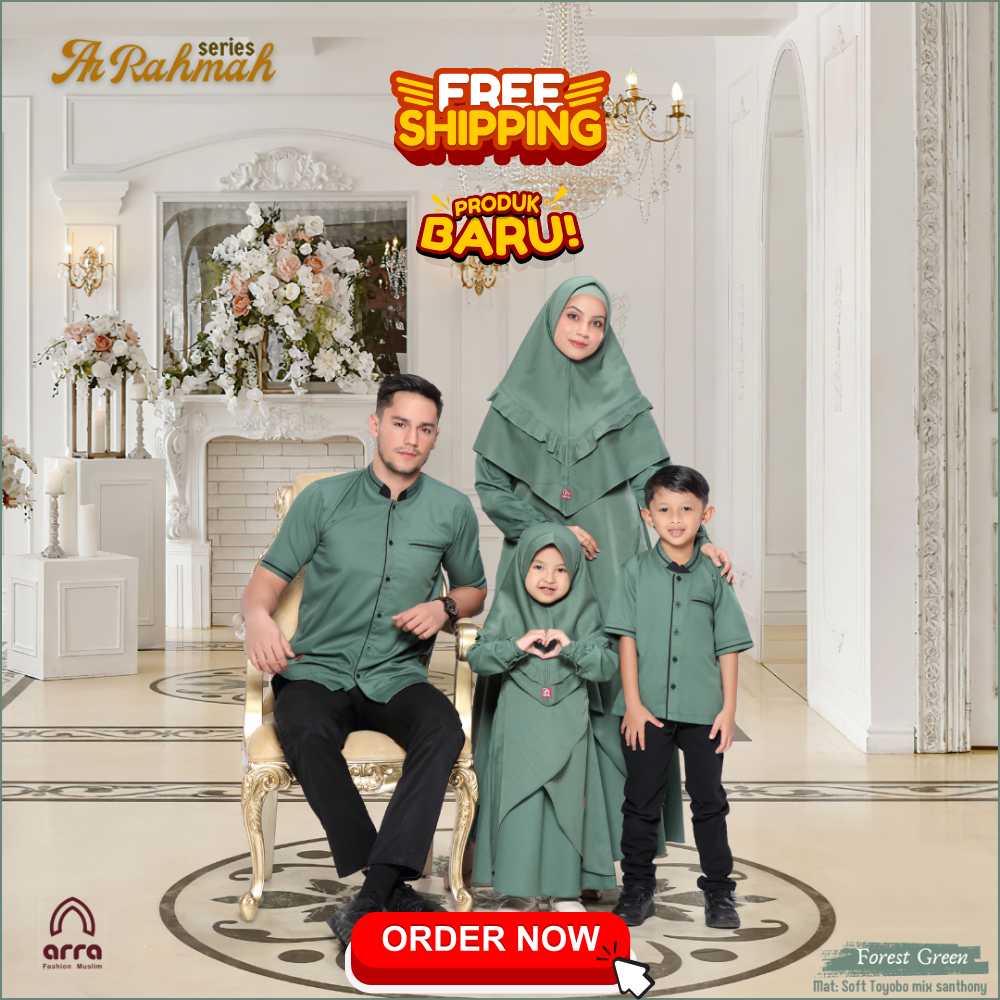 Sarimbit Couple Kapel Keluarga Terbaru 2024 Lebaran Sarimbit Mahligai Ethica Terbaru 2024 Gamis Terb