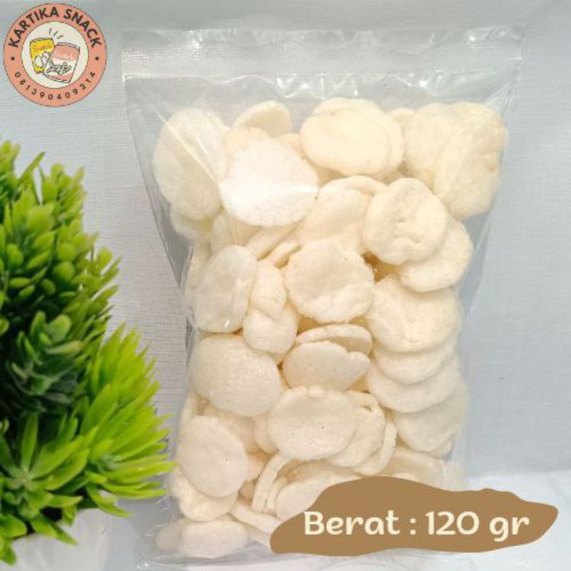 

KERUPUK KEMPLANG MINI 120g CAMILAN MAKANAN RINGAN KRIUK ASIN GURIH KUDUS