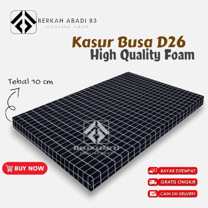 Kasur Busa High Quality Ukuran 180x120/80x10 Muat 2 orang