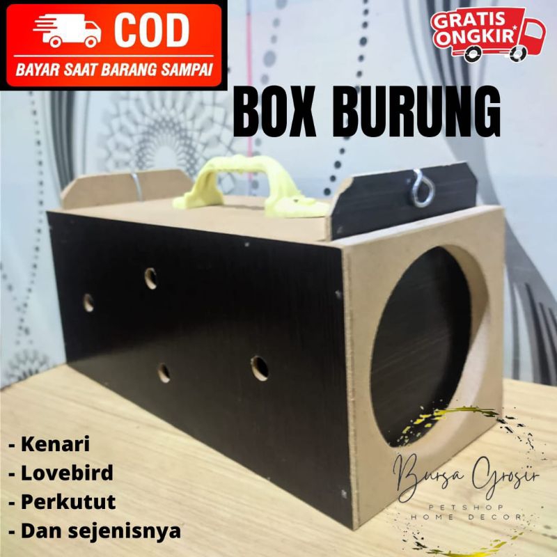 Sangkar Burung Cod, Box Burung, Sangkar Untulan KAYU