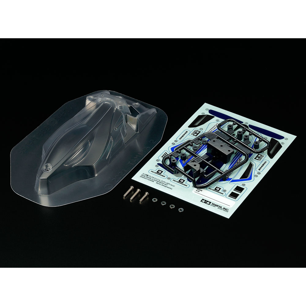 Tamiya 95645 Dual Ridge Jr. Clear Body Set Original