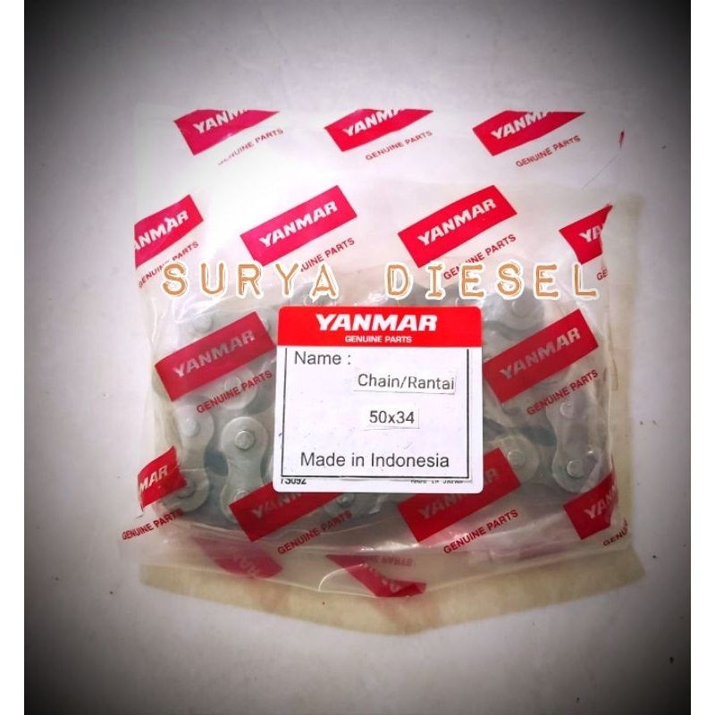Chain rantai 50x34 traktor yanmar yst pro yst lama