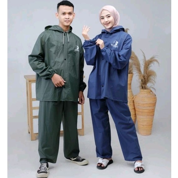 jas hujan hendz / jas hujan pria wanita / jas hujan dewasa / raincoat / jas hujan anti rembes pria w