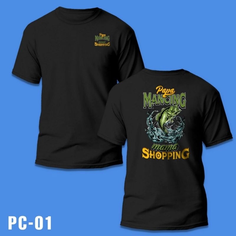 KAOS TUKANG MANCING FISHING STRIKE || KAOS BONCOS MANCING || HOBI MANCING || KAOS MANCING