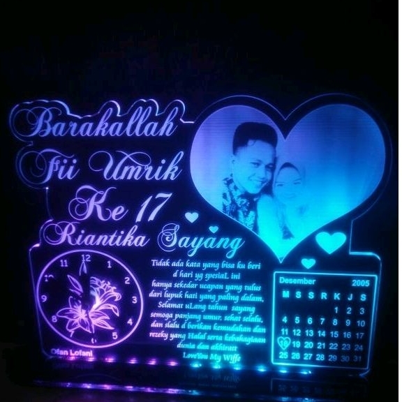 Kado lampu unik spesial buat pacar cewe cowo