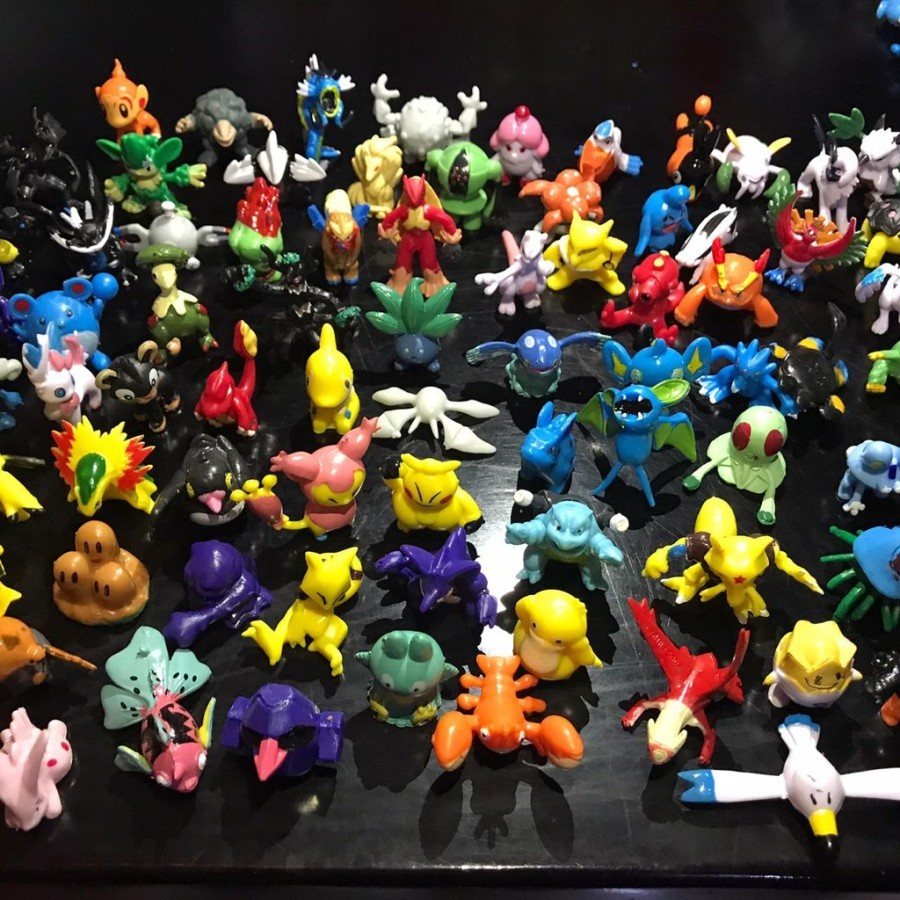 Figure Pokemon Set Action Figure Mainan Pokemon Set
